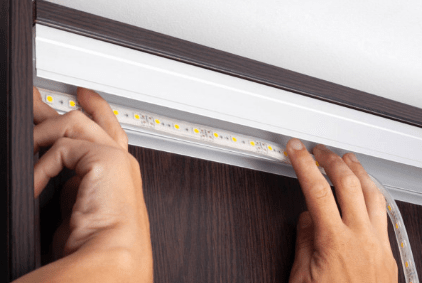 Монтаж светодиодной (LED) ленты Монтаж светодиодной (LED) ленты