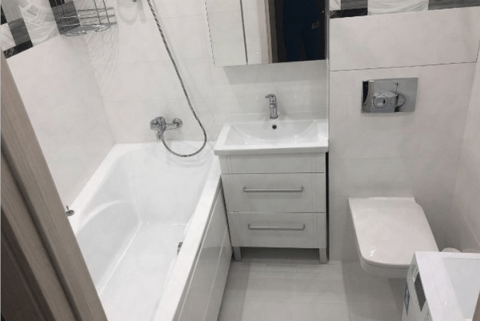 Замена ванны под ключ